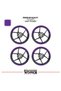 Rks R250 Wheel Rim Strip – Half Rim Cover & R250 Lettering Sticker Set - 2