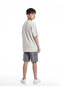 Boy's Summer 2-Piece Top and Bottom Combination Set Set0574 - 2