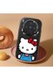 Vivo X300 Compatible Case Camera Protector Black Silicone Couple Phone Case Kitty Pattern - 2