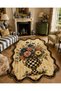 Eta Traditional Patterned Modern Woven Base Decorative Carpet Eta4017