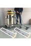 Two carbon brush replacement kits, suitable for 30/60/70/80/90 liter industrial vacuum cleaners, dimensions 11x6x29 mm, vacuum cleaner accessories. - 4