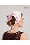 Bohemian Style Floral Knitted Tie-On Crown Bandana - 2