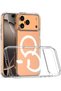 iPhone 17 Pro (6.3 Inch) Strong Magsafe Compatible Non-Yellowing Hard Mica Thin Lightweight Phone Case - 8