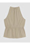 Alita City Halter Neck Blouse with Drawstring Detail - 6