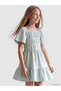 Alita City Lcw Kids Khaki Ruffle Detailed Layered Girls' Dress - 2