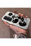 Samsung Galaxy S25 Fe Compatible High-Quality Fun Black Cat Printed Case, Cute Stylish Shockproof.