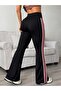 Women's High Waist Side Stripe Detailed Spanish Long Diver Pants - 2