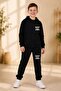 Armikids School Fashion Printed Zippered Tracksuit Set