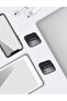 2 Pcs Mini Laptop Stand, Portable Computer Keyboard Riser with Foldable,Invisible Notebook - 2