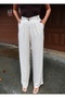 Linen Fabric Palazzo Summer Trousers - 4
