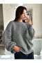 Women's Premium Crew Neck Oversize Knitwear Sweater Soft Knitted Sweater
