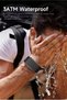 Fitness Tracker Band, Screenless Health Monitoring Bracelet with Heart Rate, Blood Oxygen (SpO₂), HRV & Sleep Tracking, 3ATM Waterproof, Magnetic Charging, Activity Tracker for Ladies and Gents - 5