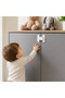 4 Pieces of Refrigerator Drawer and Cabinet Door Child Locks |   Adhesive Security Lock