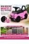 Kids Ride On Push Car with Steering Wheel, Under Seat Storage, Comfortable Seat, Indoor & Outdoor Ride-On Toy - 3
