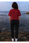 T-Shirt Sweatshirt 2-Piece Combination Thin Summer Sweat-Absorbing Thin Balance Printed Women's / Men's Unisex Model - 2