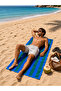 100% Cotton Beach Towel 90X175 cm Striped Large Size Sea Towel Soft - 2