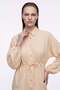 Crinkle Shirt Pants Woven Top and Bottom Set - 2