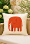 Cute Animal Figured Digital Printed Single Decorative Throw Pillow Cover Set of 6 Double Sided - 4