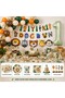 Safari Birthday Decorations Set 1-9 Years Old Balloon Set Happy Birthday Banner 36cm Number Balloon Party Supplies - 2