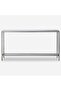 Hayley Console Table, Silver - 4