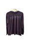 Women's Stone Embellished Guipure Detailed Mother Blouse with Side Slits - 2