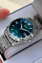 Original Quartz Men's Watch - Silver Steel Band 5 Atm Water Resistant Japanese Movement Gift Boxed Qqe2001C18 - 3