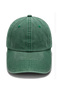 Unisex Washed Cotton Sports Cap - Distressed Vintage Adjustable Baseball Hat - 7