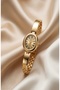 Women's Steel Watch Gold Color Special Design Classic Vintage Old Money Premium Luxury Elegant Stylish Women's Wristwatch |   Limited Edition 2026 - 5