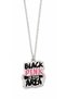 Blackpink in Your Area Written Pink Black Women's Necklace Gift Jewelry Accessory - 3