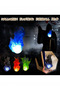 Halloween Fire Prop Decorations Creative Flame Lamp, Artificial Floating Fireball, Illuminated No-Flame Prop for Home Halloween Party - 3