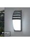 2 Pcs 12W 6500K Cool White LED Outdoor Wall Lights, IP65 Waterproof Modern Square Sconces for Yard, Garden, Patio & Path - 2