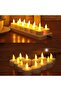 Flameless Rechargeable LED Candles – 12 Tea Lights with Charging Station - 3