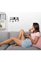This multi - functional black wall - mounted key holder features 7 metal hooks and is for entryways, bedrooms, garages, and other locations.... - 4