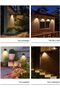 2-Pack Solar Fence Lights, 2 Modes: Warm White/Cool White. Outdoor Waterproof LED Solar Wall Lights Suitable for Deck, Steps, Patio, Garden. - 5