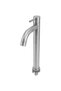 Single-hole cold water kitchen faucet, single-hole stainless steel bathroom faucet (suitable for apartments or residences), high-curve faucet - 3