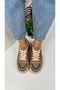 Daily Women's Sneaker Thick High Sole Lace Up Comfortable Tiger Stripe Sports Shoes 032 - 6