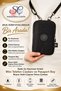 Women's Waterproof Crinkle Fabric Mini Phone Bag Cross Shoulder and Passport Bag - 2