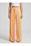Women's Elastic Waist Loose Fit Oversized Patterned Home Wear and Pajama Bottoms