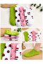 4 Pairs of Characteristic Cute 1 Quality Combed Cotton Booties Socks - 2