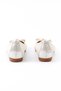 Genuine Leather Beige Ballerina Women's Shoes - Z2197 - 4