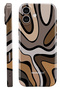 iPhone 17 Earth Flow Essential Slim Full Coverage Glossy Print Hard Phone Case with Camera Protection