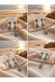Women's Jewelry Set with Turtle Charm and Cat's Eye Stone - Chain Bracelet and Dangle Earrings Combination - 3