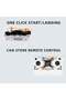 Mini Drone quadcopter remote control airplane high fall resistance toy (black) - 3