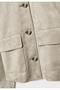 Allbucks Stradi Various Faux Suede Jacket with Pockets Abstr00016 - 8
