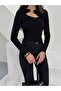 Women's Buckle Long Sleeve Blouse - 2