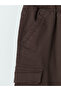 Boy's Gabardine Cargo Pants - 5