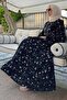 Bihter Navy Blue Dress - 4