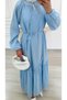 Molly Nelly Women's Summer Voile Dress - 5