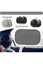 Car Sunshade Baby, 2 Pieces, UV Protection, Extra Dark, with UV Protection for Baby and Child, Side Window Sun Protection Cover - 4
