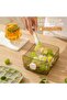 Ice trays with lids, 48 flexible silicone ice tray molds, compact and portable ice boxes with lids, reusable ice maker with ice storage tank. - 5
